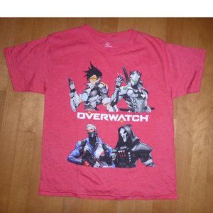 Boys OVERWATCH T-Shirt Size 6/7 8 10/12 14/16 NWT Trance Genij Reaper Solider